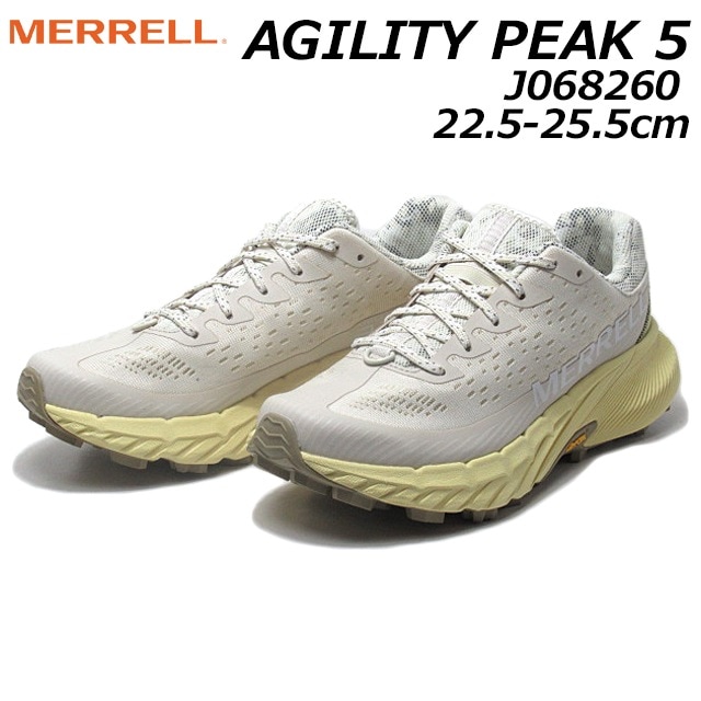メレル J068260 アジリティー ピーク 5/AGILITY PEAK 5 トレイルランニングシューズ 高機能厚底シューズ スニカー レディース 靴