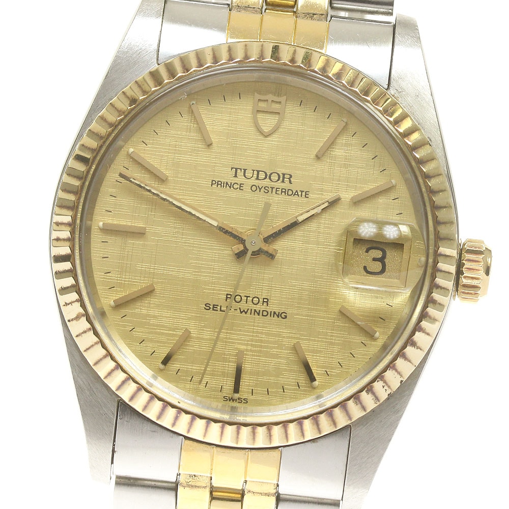 チュードル TUDOR 74033 プリンス オイスターデイト YGベゼル cal.2824-2 自動巻き メンズ _826106【中古】