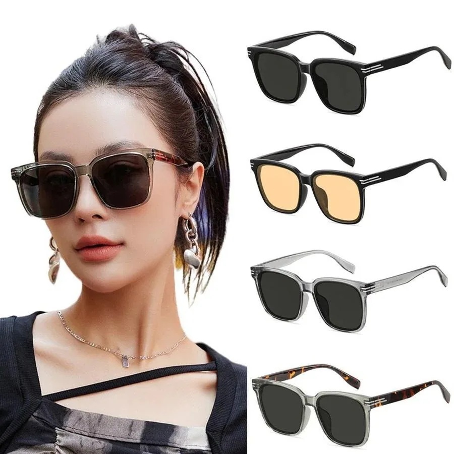 【20点セット】【急速出荷】「すっぴんも恐れない」 大フレーム サングラス 紫外線止め カラーレンズ UVカット 小顔効果 レディース サングラス 男女兼用 人気 UVカット メガ割