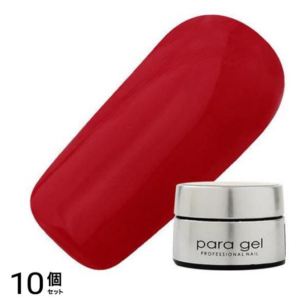 para gel(パラジェル) カラージェル S023 レッドブリック 4g 10個セット 30,500円