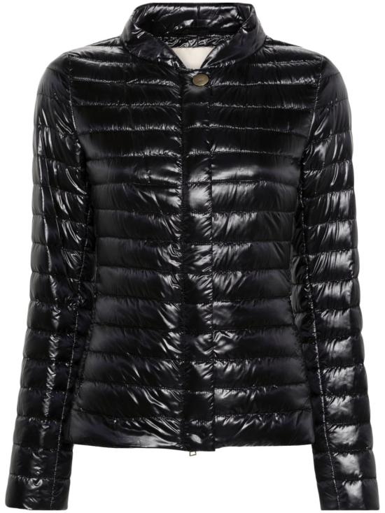 HERNO Women Bubble Jackets PI0608DIC 12017Z9300 Black