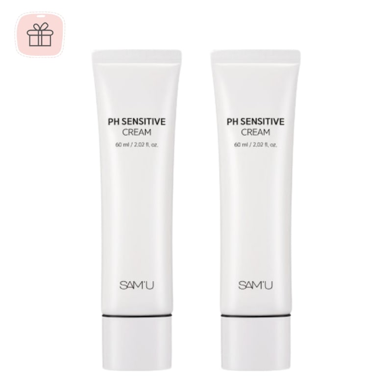 PHセンシティブ クリーム 60ml x 2個セット (チューブタイプ 高保湿 敏感肌)