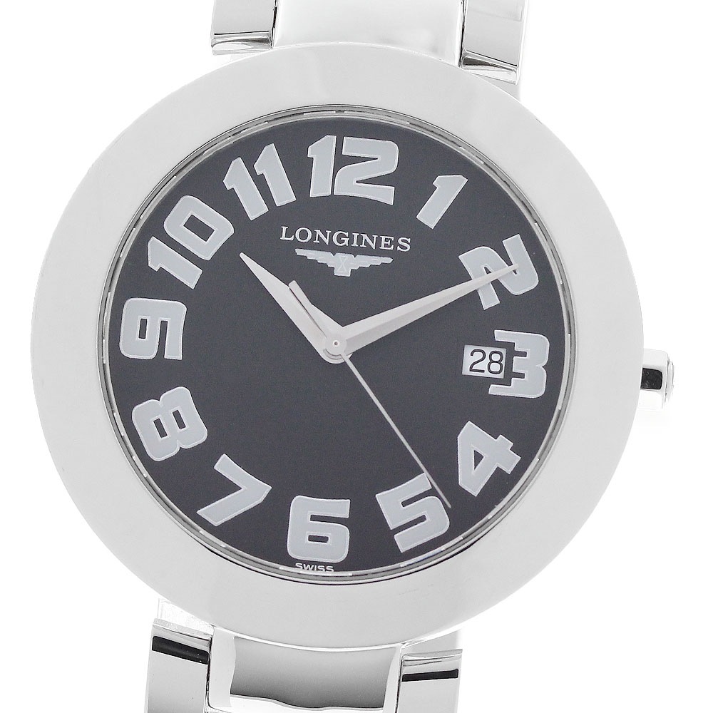 ロンジン LONGINES L5.675.4 ドルチェヴィータ デイト クォーツ メンズ _957215【中古】