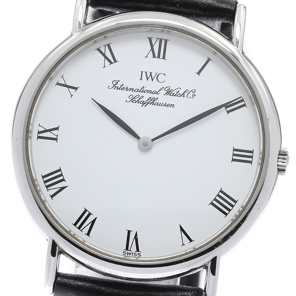 IWC IWC SCHAFFHAUSEN IW334104 ポートフィノ クォーツ メンズ _960580【中古】