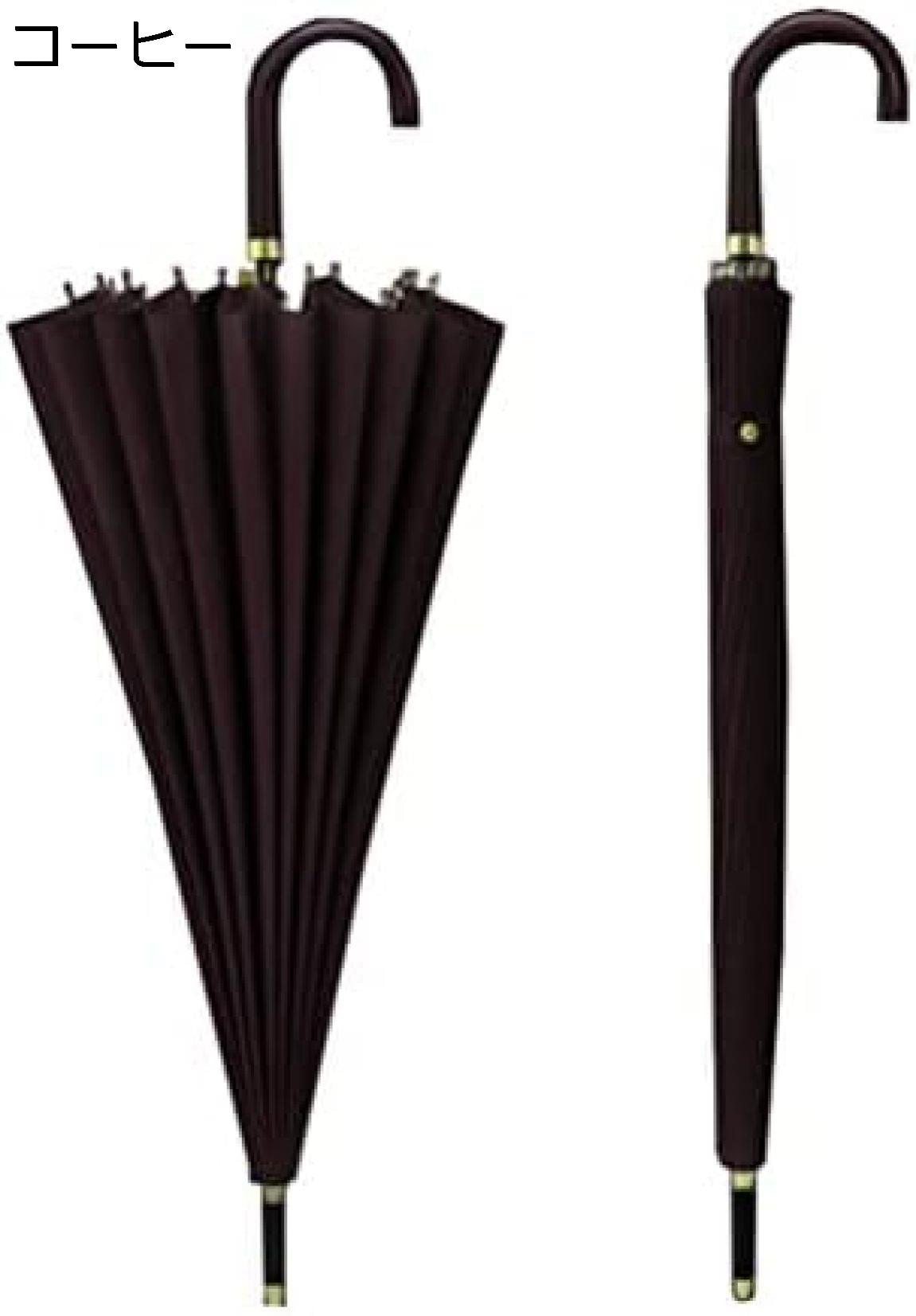 【20%OFFクーポン～】傘 メンズ 長傘 24本骨 丈夫 長傘 大きい メンズ レディース かさ ワンタッチ 雨傘 シンプル 傘 紳士傘 耐風 軽量 撥水 梅雨対策