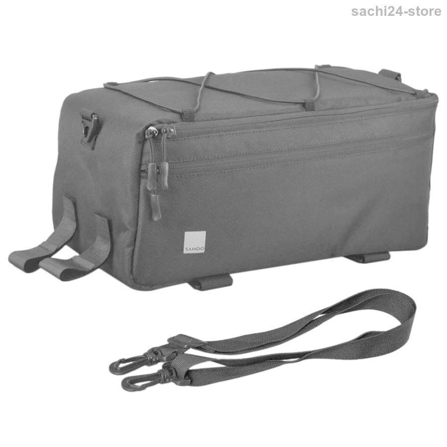 大好評 防水バッグ 自転車サドルバッグ 多機能サイクリング 絶縁トランククーラーバッグ自転車バイクリアシートバッグ荷物ラックパニエバッグ 600Dツイル生地で構成され