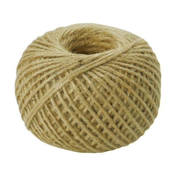 (まとめ) TRUSCO 梱包用麻ひも 2mm×50m TARP2-50 1巻 (×10セット)