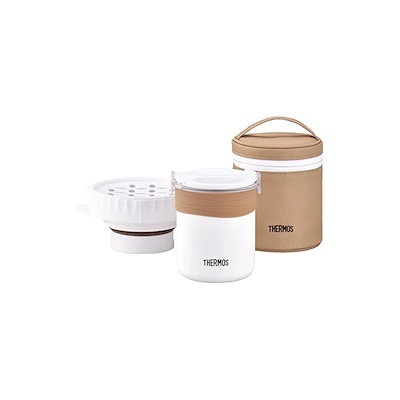 他サイト： 【即納】サーモス ごはんが炊ける弁当箱 約0.7合 ホワイト JBS-360 WHの商品画像