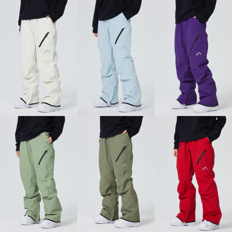 [迅速な出荷] ズボン スノーボード ウェア パンツ ウィンタースポーツ アスキーウェア 防水 防風 保温 雪遊び 暖かい 単品 男女兼用