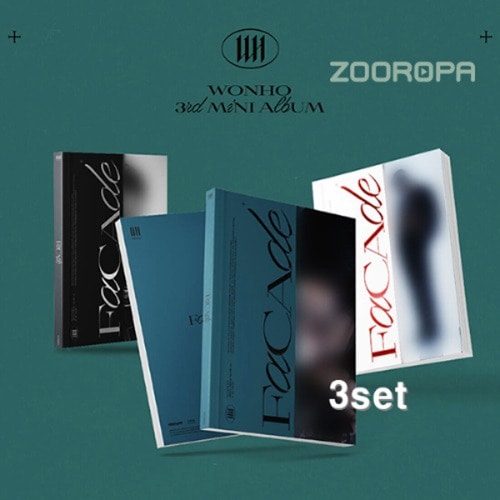 [3종세트] 원호 WONHO 미니앨범 3집 FACADE 5,217円