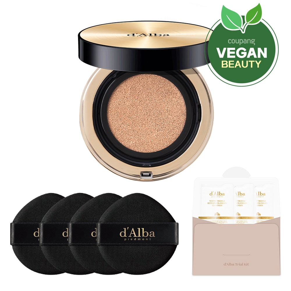 ダルバグローフィットセラムカバークッション15g+パフ4p+セラムクレンザー9mlセット21号（クッション）1セット