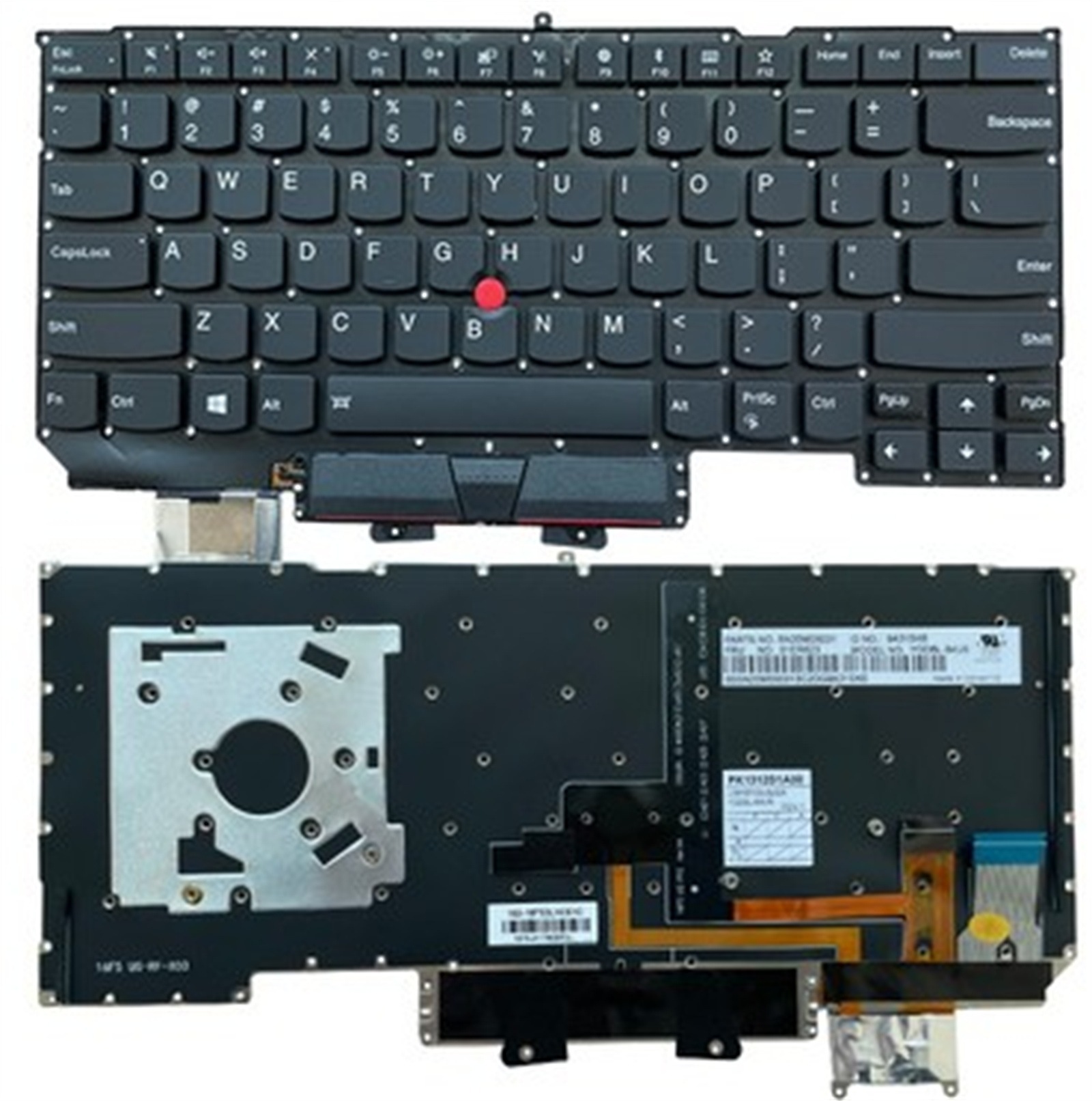 ノートパソコンキーボード 2017 2018 Thinkpad X1 X1C Carbon 5TH 6TH 対応 LENOVO ノートとの互換性あり ノート修理交換用英語キーボード