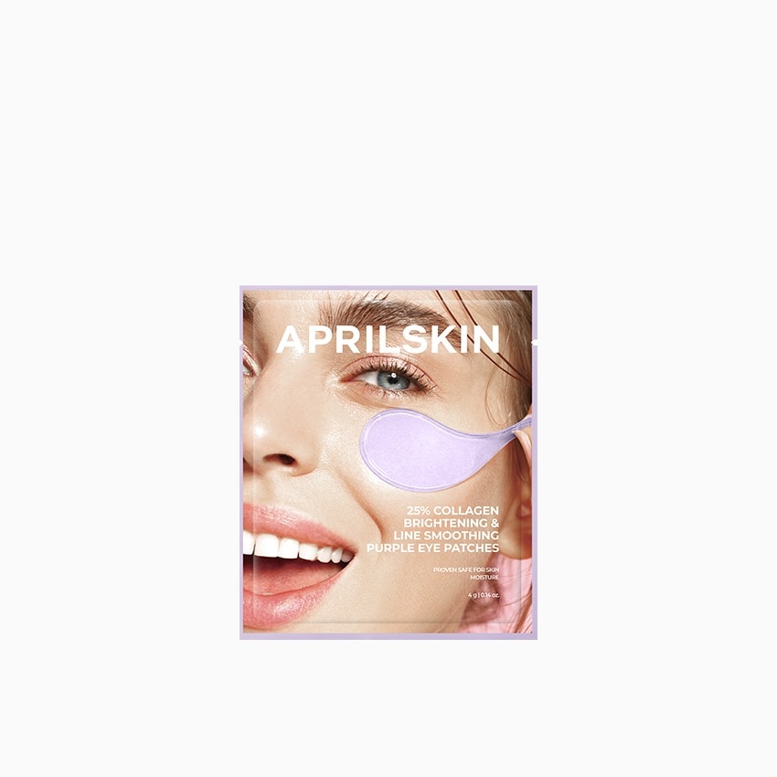 エイプリルスキン 超低分子コラーゲン 弾力 アイパッチ 10枚