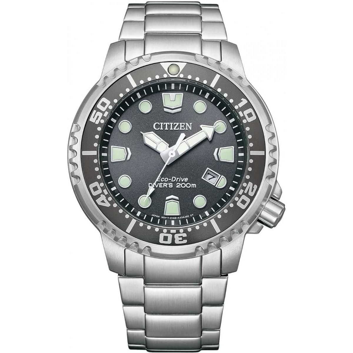 シチズン CITIZEN プロマスター PROMASTER グレー シルバー BN0167-50H エコ・ドライブ ダイバー 200m BN0165-55L 腕時計 メンズ