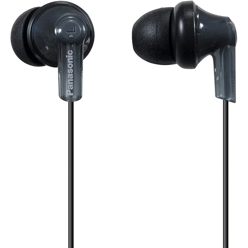 【即納】Panasonic In-Ear Earbud Ergo-Fit Headphone ブラック RP-HJE120-K