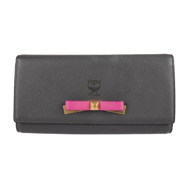 美品 MCM三つ折り財布 （美品『USED』 MCM エム・シー・エム 三