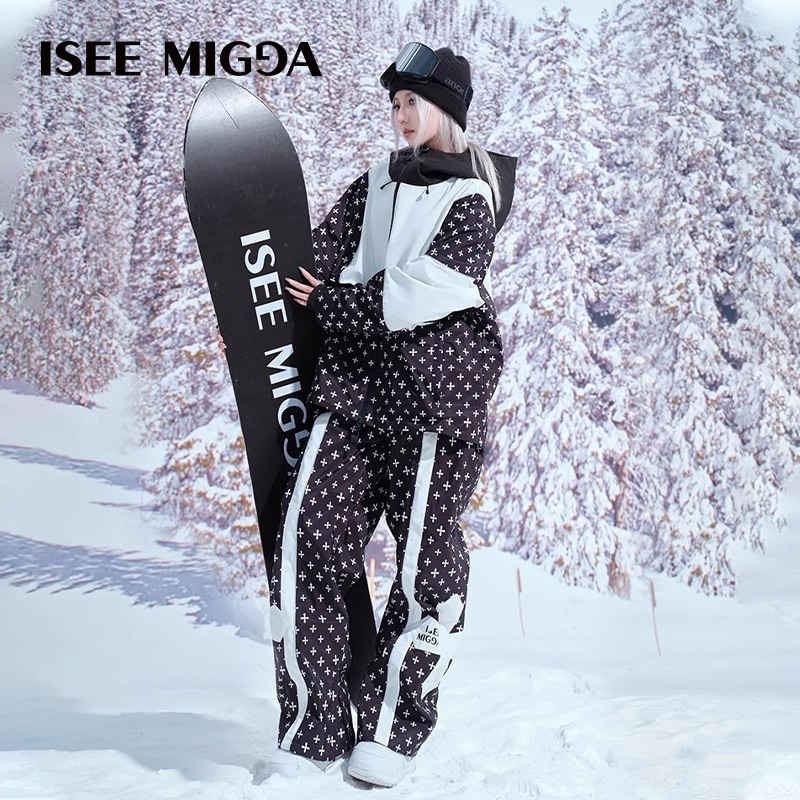 スノーボードウェア 2025-2026 上下セット レディース メンズ 防水20000mm スキーウェア スノボウェア ジャケット アウター パーカー ロングパンツ 男女兼用 防水 防寒 53,639円