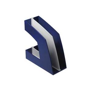 （まとめ）ソニック ファイルボックス タテ型 青 FB-708-B(×5セット)