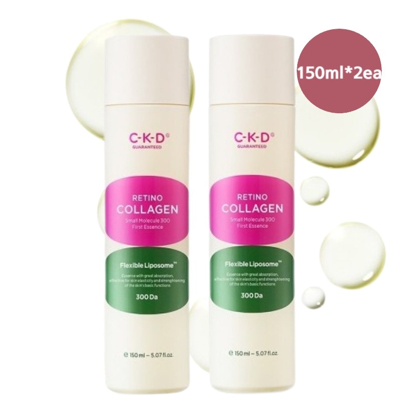 【1+1】レチノコラーゲン 低分子 300 ファーストエッセンス,150ml/高保湿ケア/レチノール/コラーゲン/ しわケア/栄養供給/ 韓国コスメ