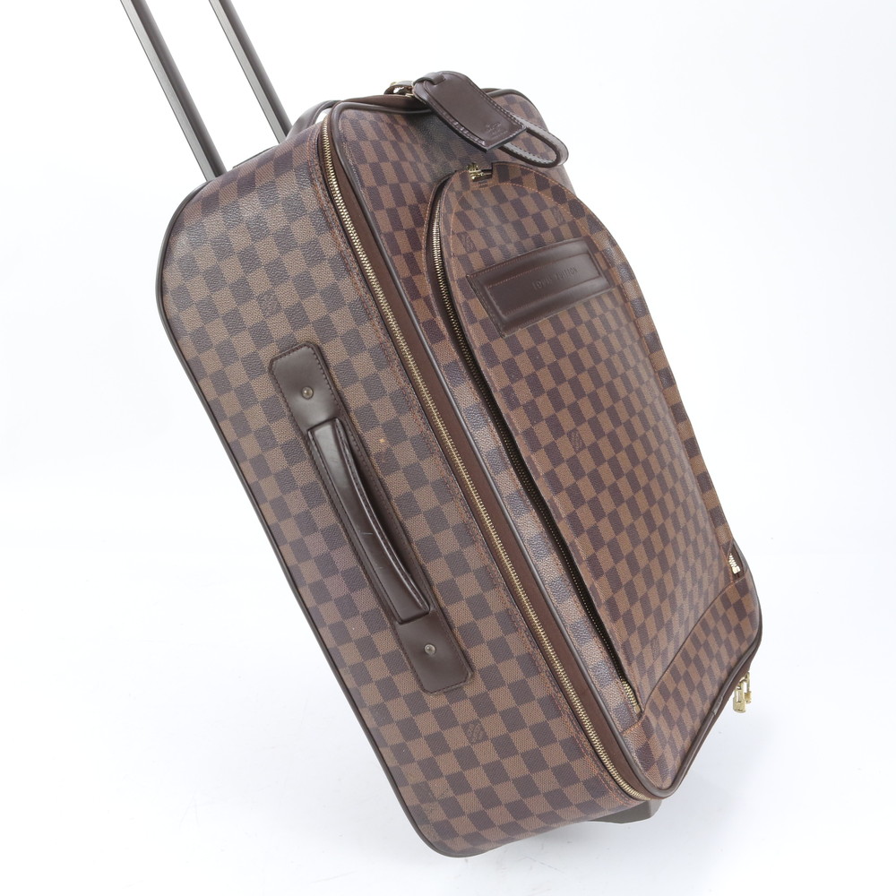 美品 ダミエ ペガス55 N23294 レザー×コーティングキャンバス スーツケース キャリーケース バッグ 出張 旅行 トランク A4 メンズ RUE CP7-7 中古 32,240円