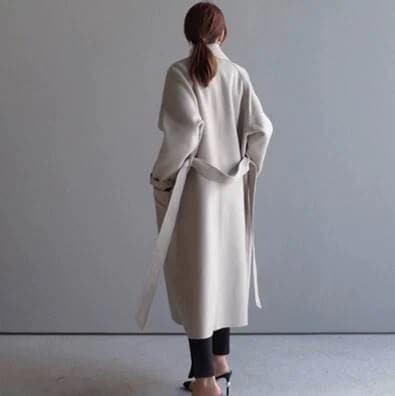 コート ロングコート コート アウター 上着 チェスターコート 膝下 袖あり 長袖 襟付き ストレート