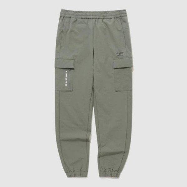 パンツ JQS UP423SPTO3-KAI ポーラ ストレッチ カーゴ 裏起毛 ジョガーパンツ / kHAKI