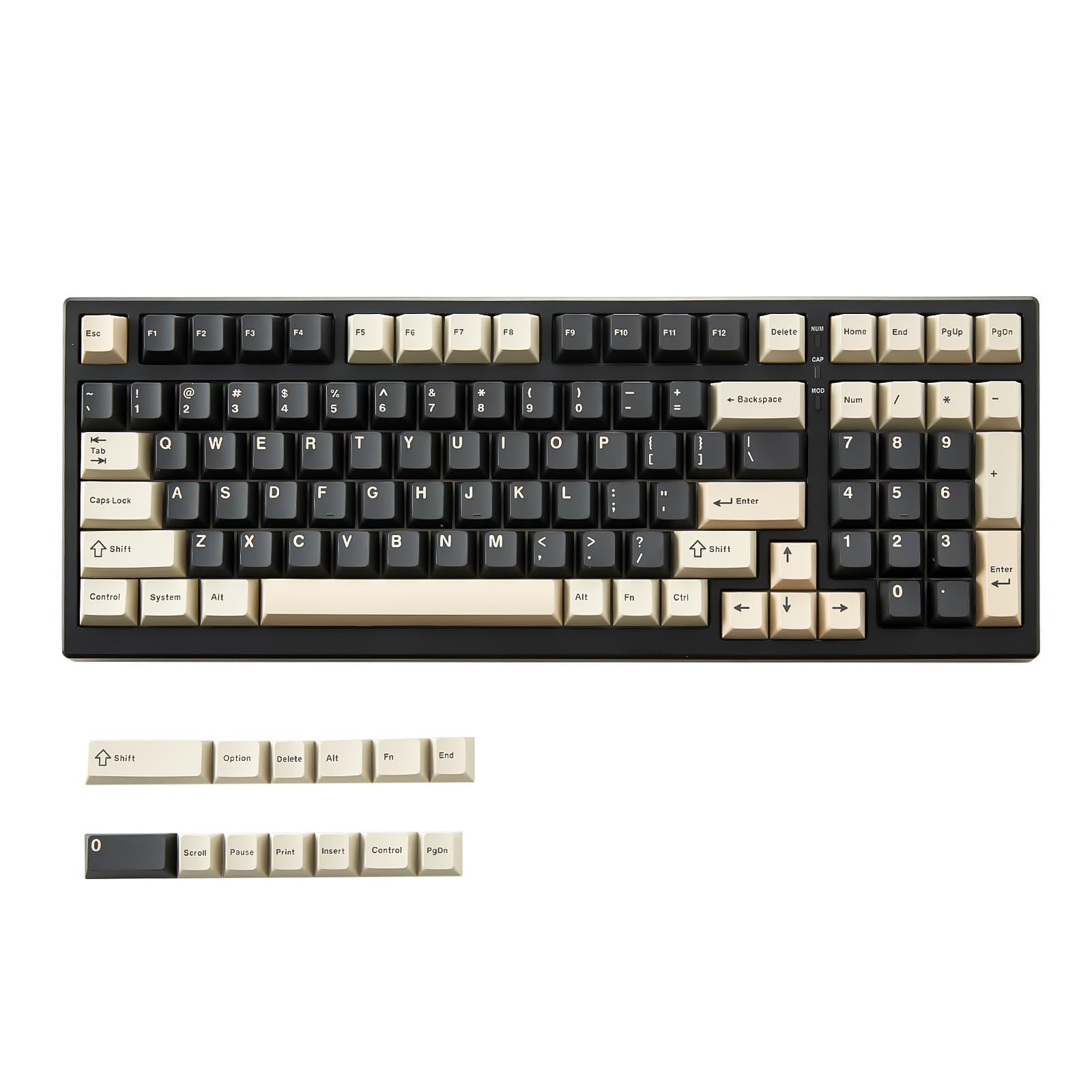 YUNZII YZ98 99 キー メカニカル キーボード ガスケット搭載 ホットスワップ対応 BT5.0/2.4G/USB-C ワイヤレス ゲーミング キーボード NKRO 98% 1800 レイア