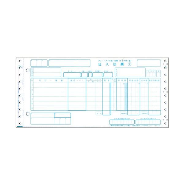 （まとめ）トッパンフォームズチェーンストア統一伝票 仕入 タイプ用1型（伝票No.無） 5P連帳 115インチ C-BP451箱（1000組）3セット