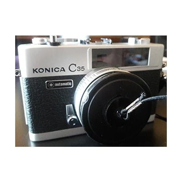 【中古】Konica c35_35_mm FilmカメラKonica Hexanon 38_mm f2_. 8レンズISO設定