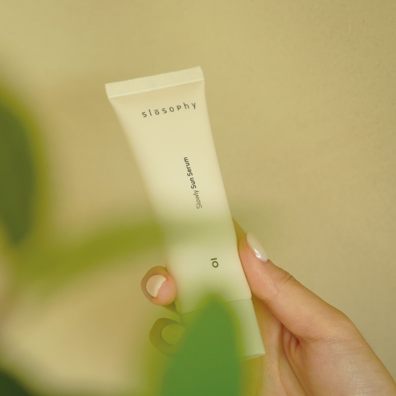 スローリーサンセラム 50ml / 韓国コスメ 日焼け止め 敏感肌 UVケア