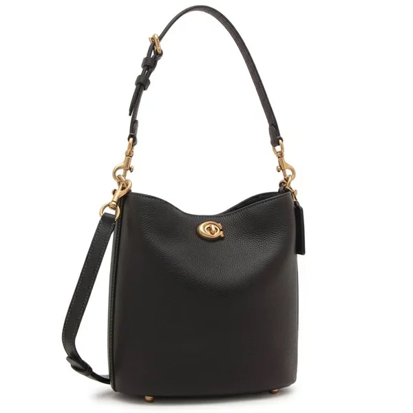 ショルダーバッグ ウィロウ ソフト バケット バッグ 19 ブラック レディース CW625 b4bk