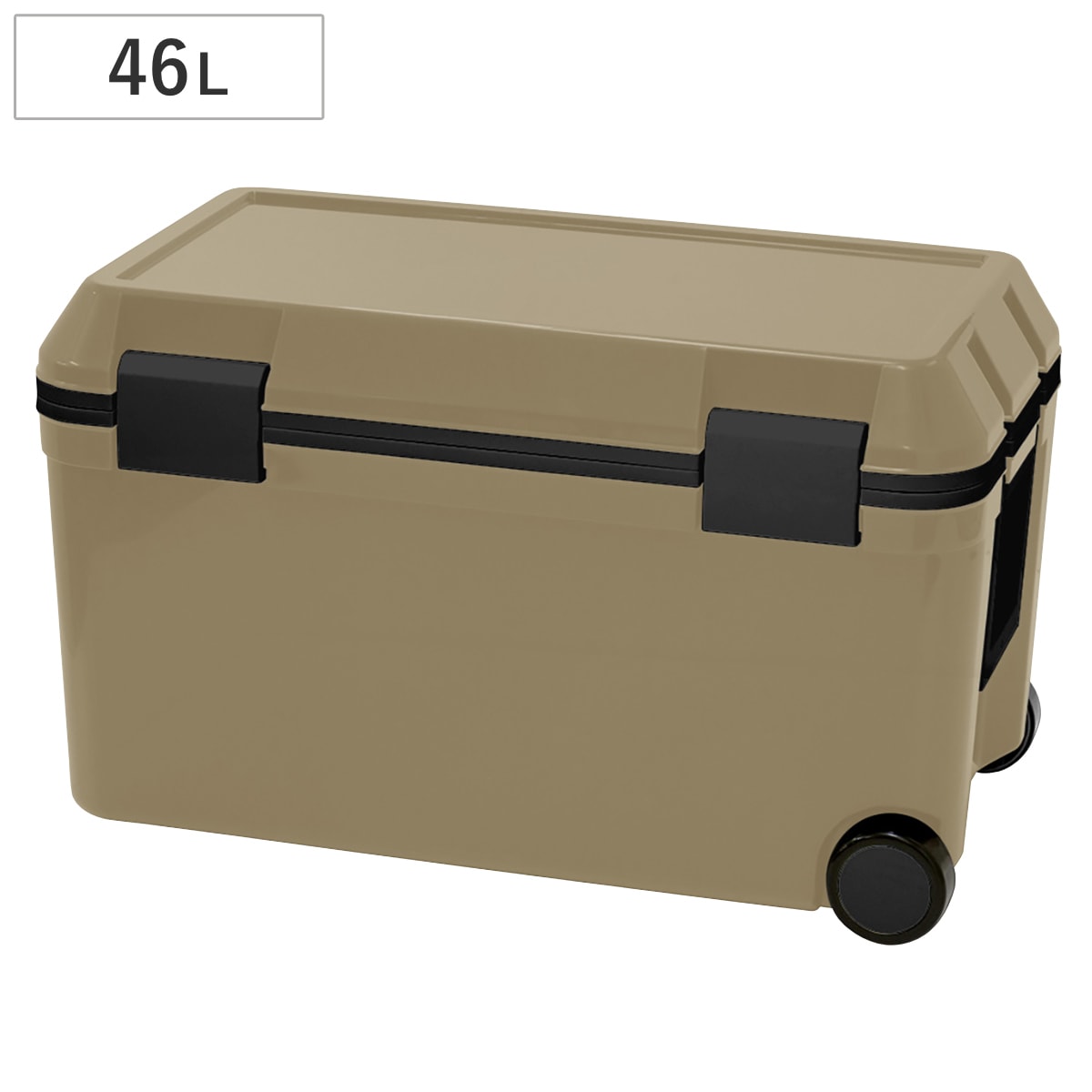 クーラーボックス 46L アイセル45 サンドベージュ 保冷 クーラーBOX 保冷ボックス クーラーバッグ 冷蔵ボックス 46リットル クーラー ボックス BOX キャンプ アウトドア