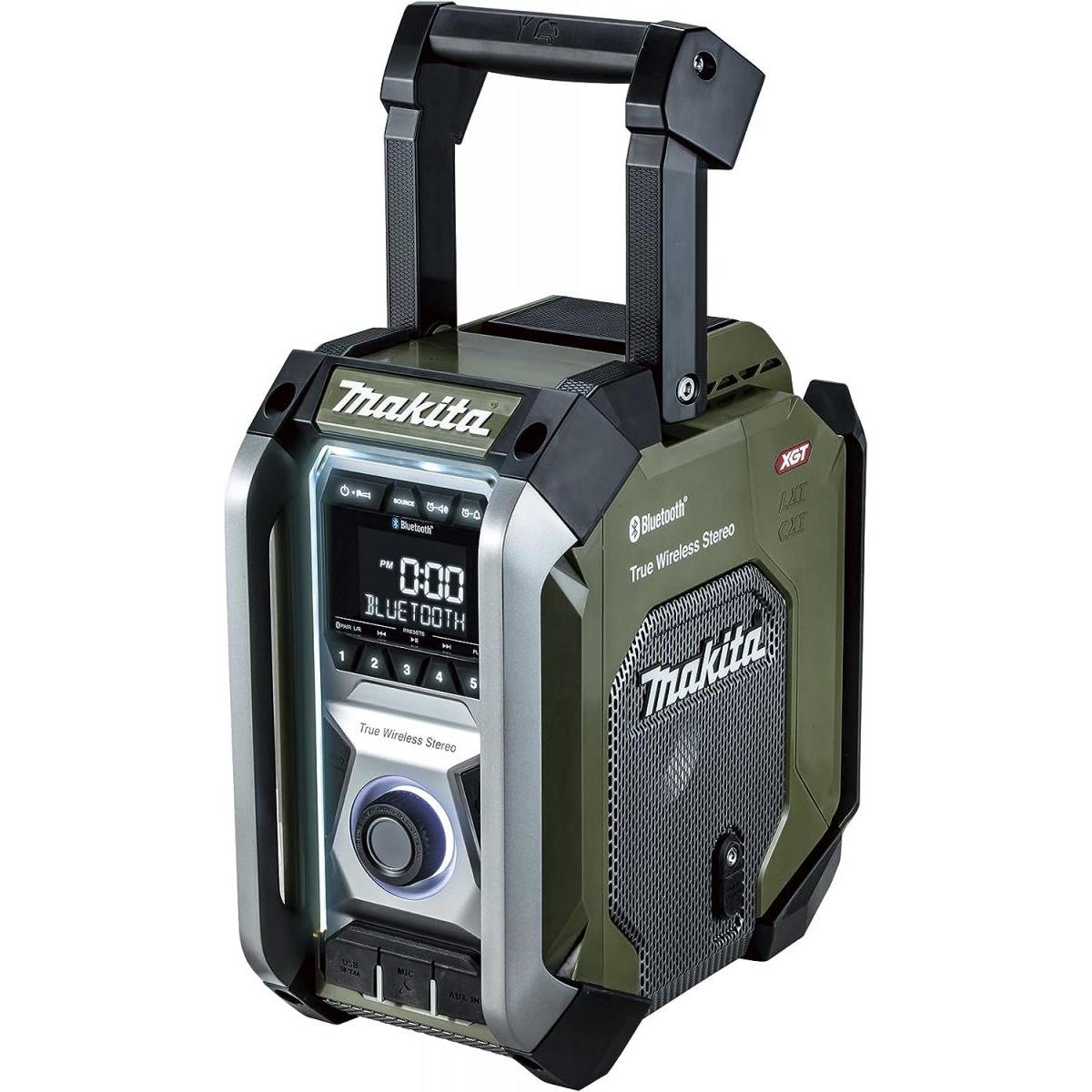 マキタ Makita 充電式 ラジオ MR005GZO オリーブ 40Vmax 本体のみ 【バッテリ・充電器別売】 トリプルスピーカイコライザー付