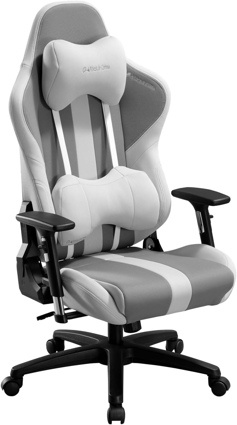 バウヒュッテ ゲーミングチェア（ホワイト） G551WH