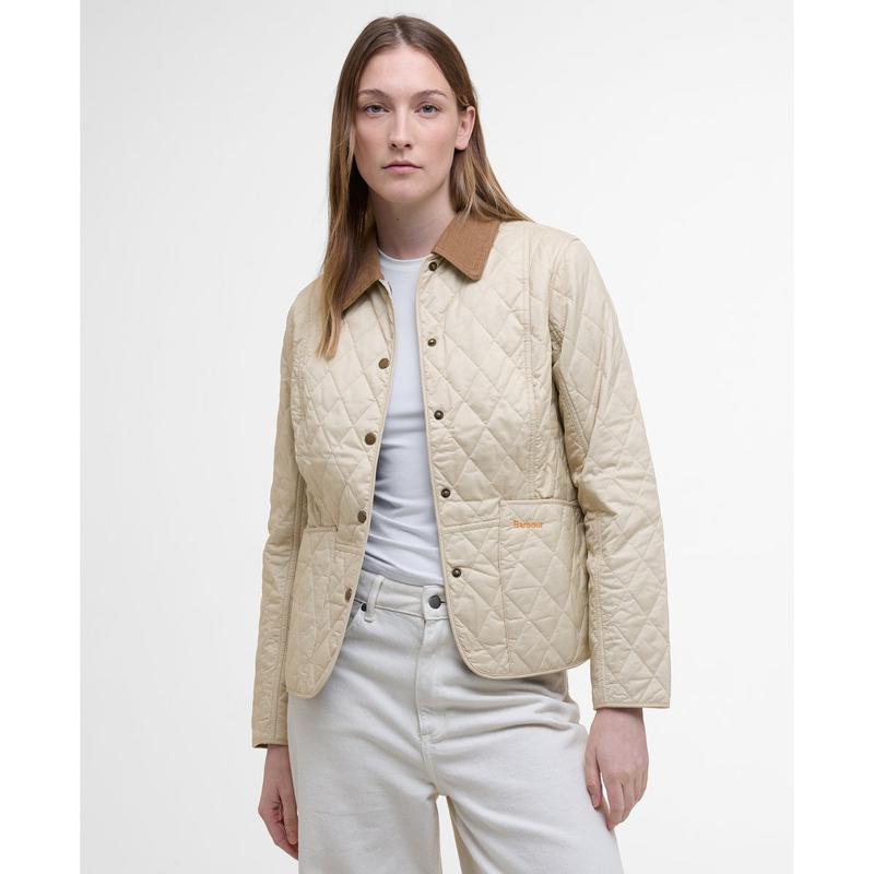 26SS 女性 クリーム Summer Liddesdale キルティングジャケット URJA6E315CR