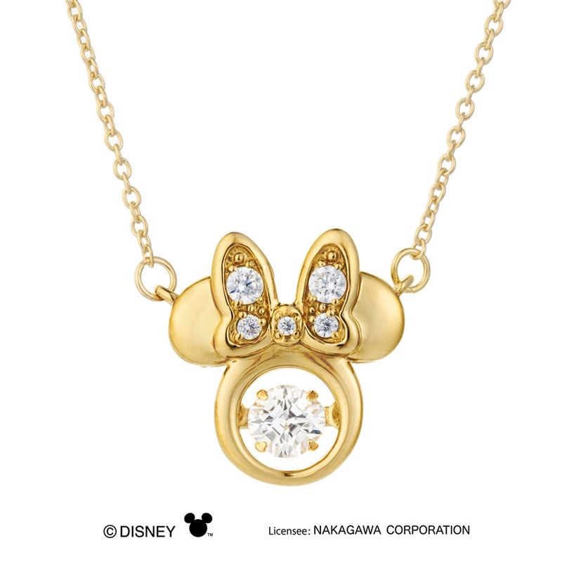 クロスフォー ペンダント 【ディズニー/ミニー】 イエロー 【 アクセサリー ネックレス クロス レディース Disney 女性用 ジュエリー ダンシングストーン 】 12,368円