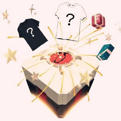 ブラインド ボックスを購入して開けると世界のトップ ブランドのトップが手に入ります Tシャツ パーカー