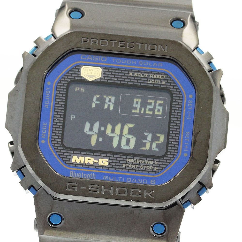 カシオ CASIO MRG-B5000BA-1JR G-SHOCK MR-G ソーラー電波 メンズ 極美品 _912513【中古】