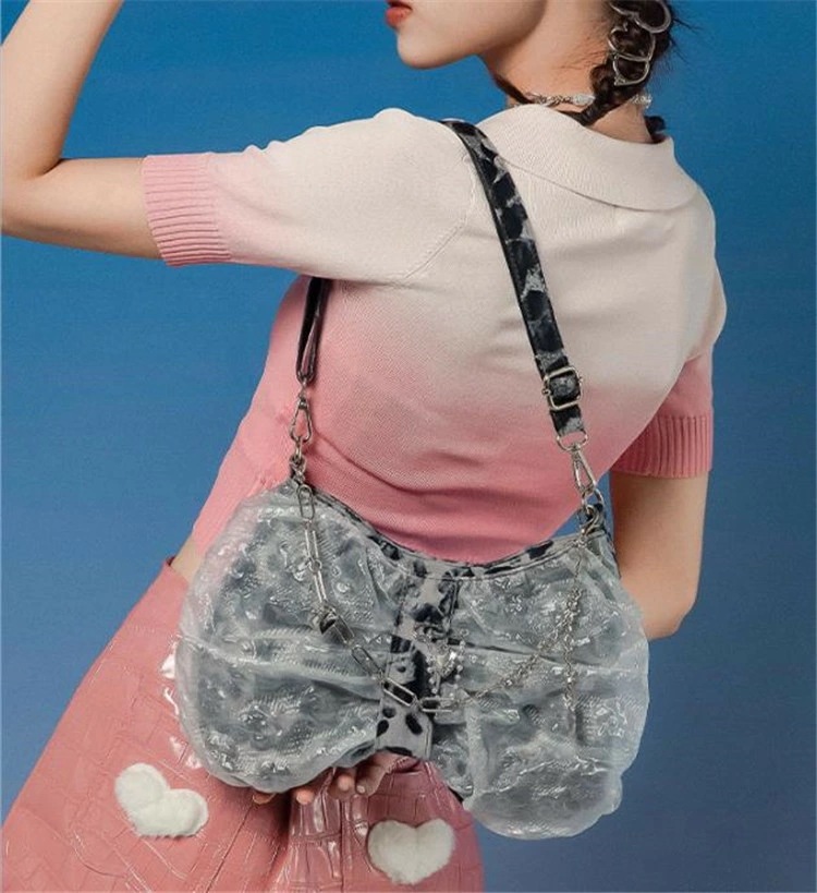 レーヨン ハンドバッグ ショルダーバッグ ストリート 可愛い系[K](T)