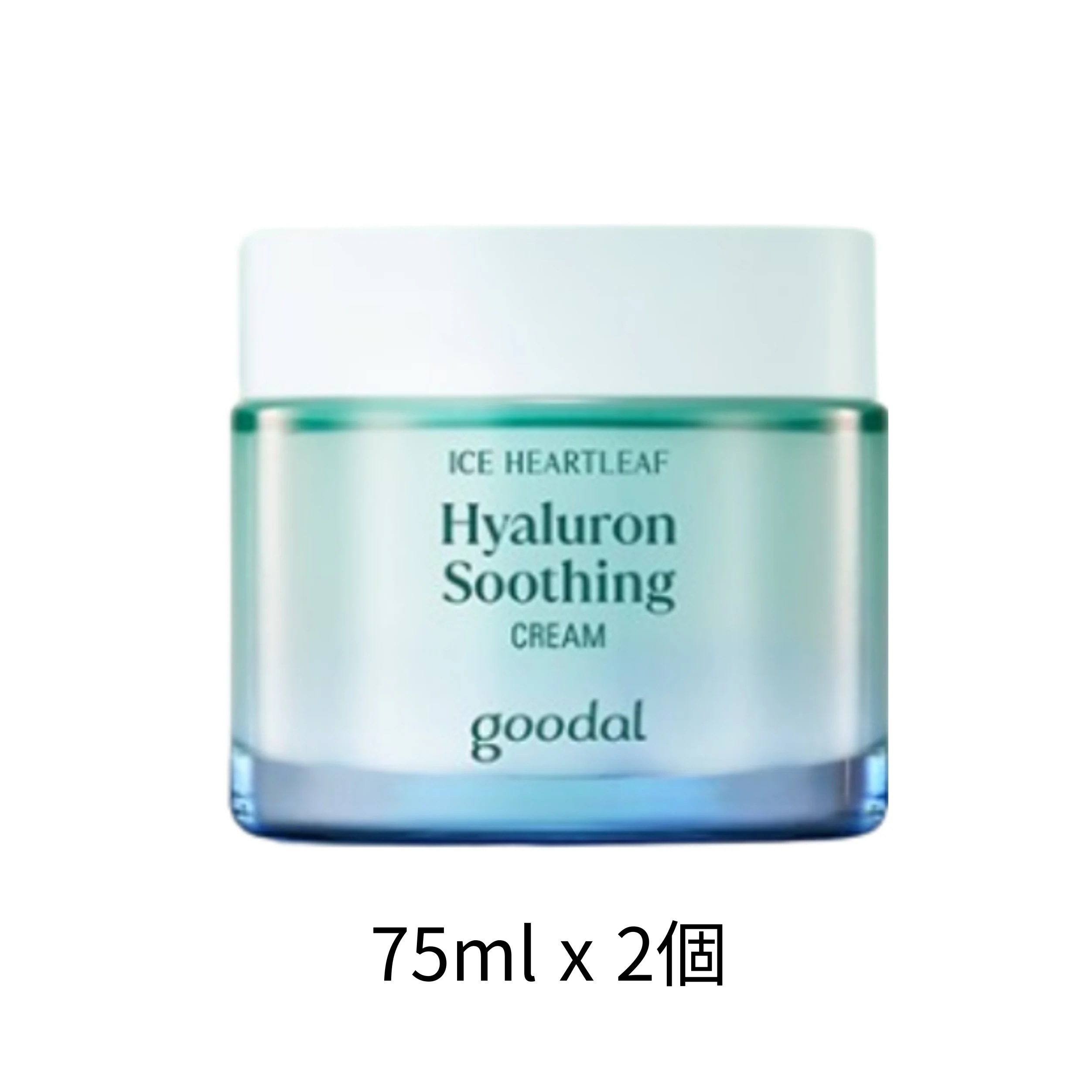 1+1 ドクダミヒアルロンスージング クリーム 75ml/ 韓国コスメ