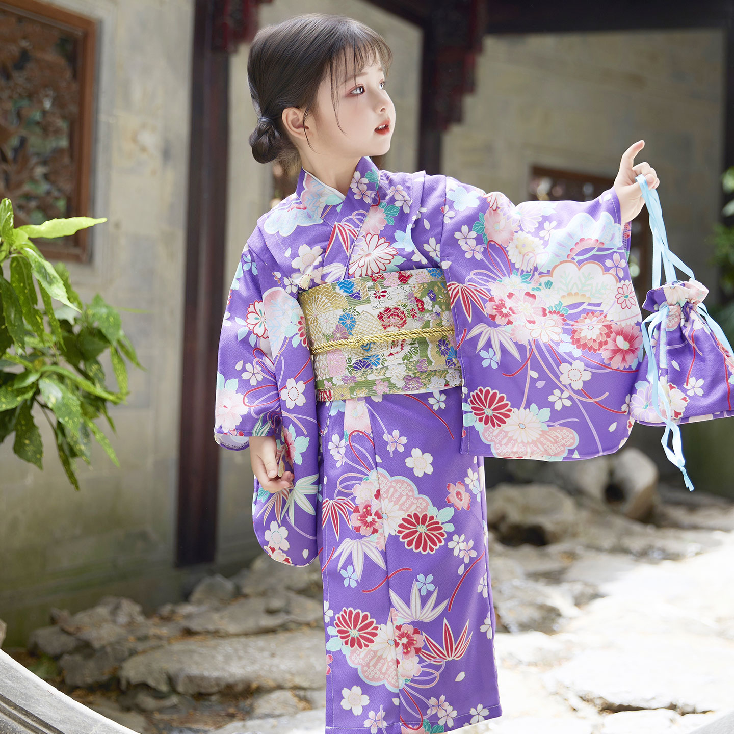 【送.料.無.料.急速発送】和服女の子和服子供浴衣