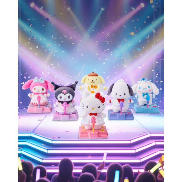 サンリオキャラクターズ限定版アイドルファッションチェンジハローキティメロディサウンドフィギュア