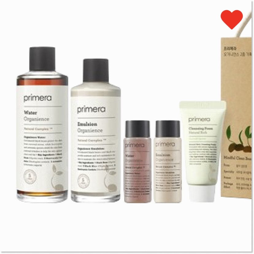 オーガニアンズ 2種 企画セット ( ウォーター 180ml +エマルジョン 150ml ) / 韓国 基本 スキンケア おすすめ / 美容液 トナー