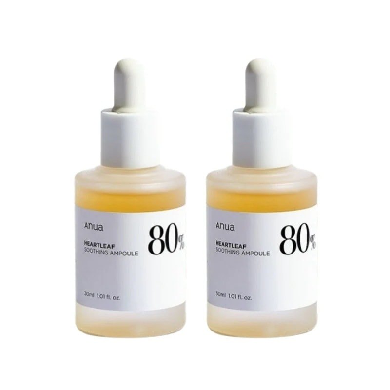 ドクダミ 80％ 水分鎮静アンプル, 30ml+30ml