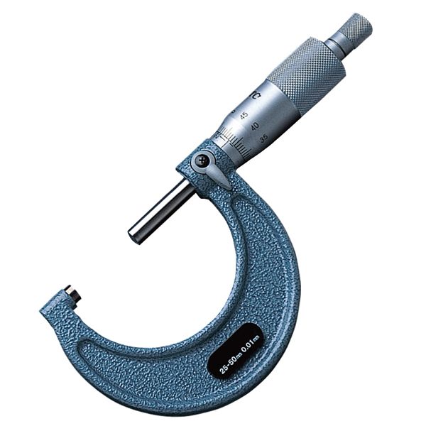 KTC 京都機械工具 外側マイクロメーター 25～50mm GMM-050 工具 ツール DIY 作業工具