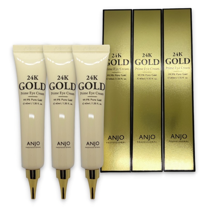 アンジュ24K ゴールドアイクリーム 40ml x 3個韓国化粧品