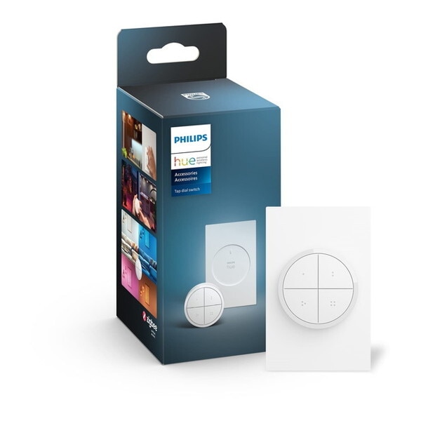 PHDIAL ホワイト Hue 照明器具用リモコン (ダイヤルスイッチ)