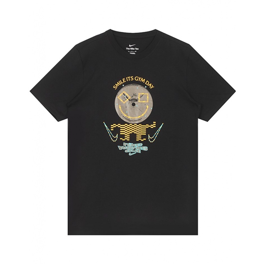 ナイキショートスリーブ T シャツスマイルイッツワークスアウト T シャツ