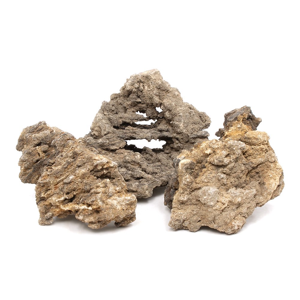 形状お任せ　魔光石　Ｌサイズ（約１８ー２３ｃｍ）　３個　アクアリウム　レイアウト素材　ＣＲＣ21―20―99―10―00