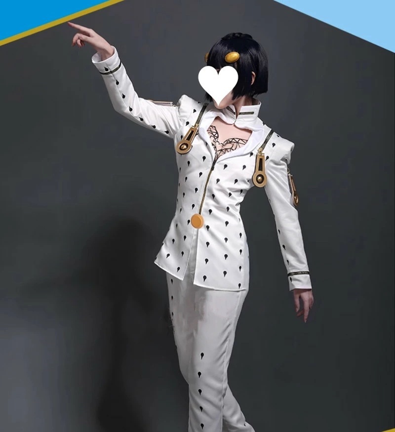 コスプレ コスチューム ブローノ・ブチャラティBruno Buccellati ジョジョの奇妙な冒険 ジョジョのきみょうなぼうけん コスプレ服 かつら購入可能
